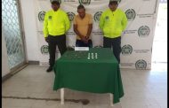 Capturados con más de 200 gramos de cocaína en Agustín Codazzi