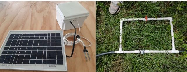 Crean sistema de riego que funciona con energía solar en la UNAL-La Paz