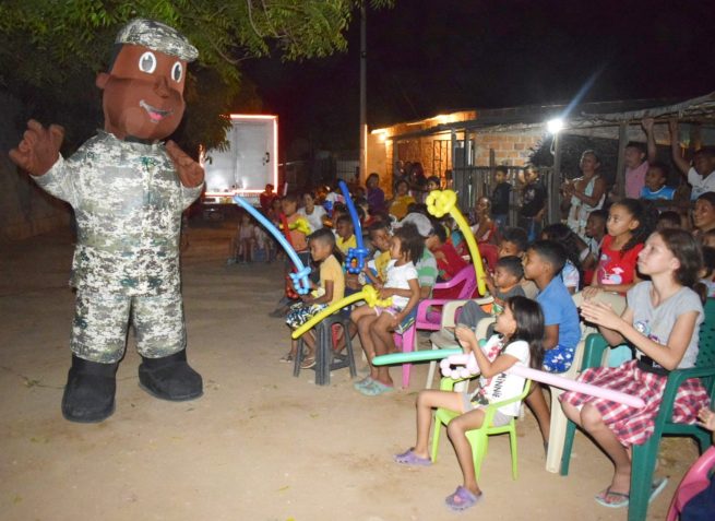 El Batallón de Acción Integral y Desarrollo N°1, del Ejército Nacional, llega a sectores vulnerables de Valledupar