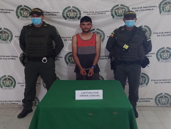 Por orden judicial, capturado sindicado del delito de acceso carnal abusivo con menor de 14 años
