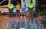 Con licor de dudosa procedencia, capturadas dos personas en vía del Cesar