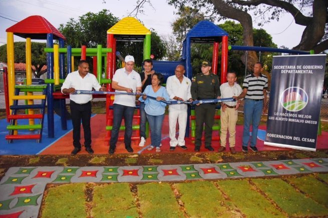 En Valledupar, inauguran cinco obras construidas por las Juntas de Acción Comunal