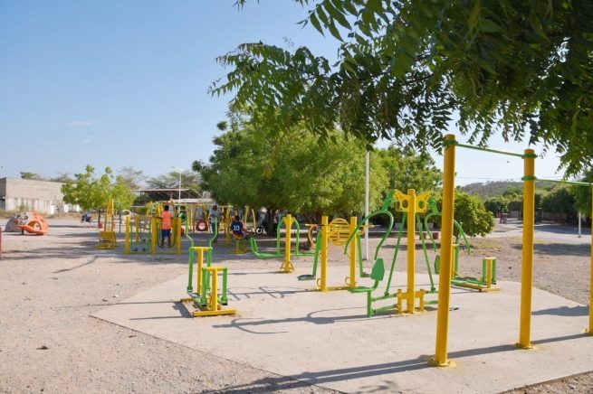 Gobierno del Cesar y las JAC inauguraron obras en Bosconia