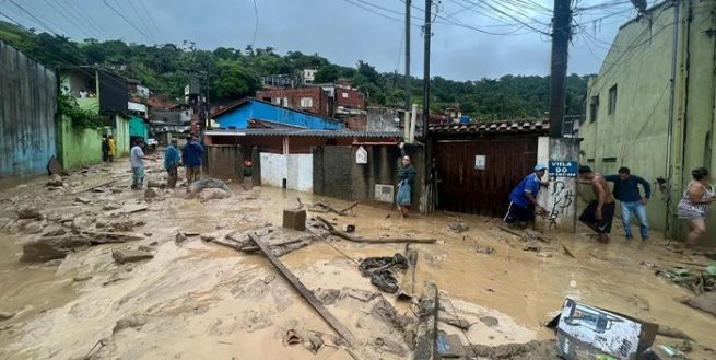 Al menos 19 muertos en estado de Sao Paulo por fuertes lluvias