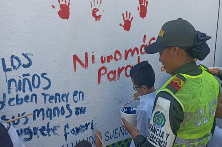 ‘Rescatando vidas, salvando sueños’, la estrategia de Policía de Infancia y Adolescencia en Cesar