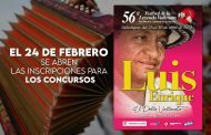 El 24 de febrero se abren las inscripciones para los concursos del 56° Festival  Vallenato