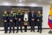 Secretario de Gobierno del Cesar dialogó en Bogotá con Director de la Policía para la operación de la Policía Metropolitana