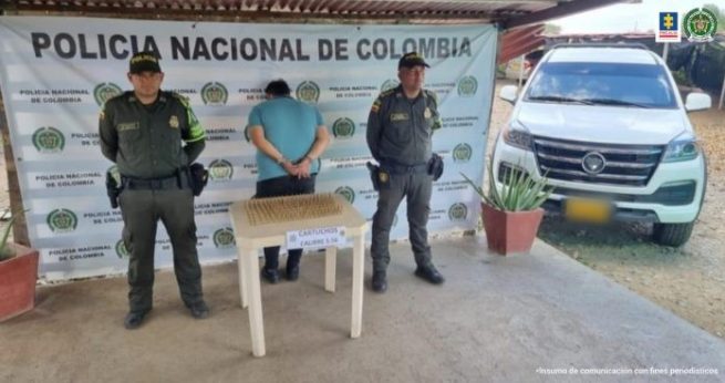 Judicializado conductor quien presuntamente transportó municiones para fusil, en un vehículo de la UNP en La Guajira