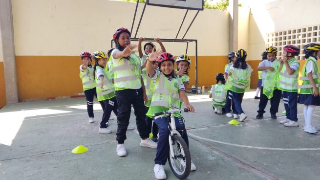 Se desarrolla en colegios del Cesar el programa Bicidestrezas, de Mintransporte