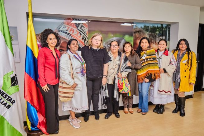 Icbf y mujeres indígenas construyendo tejido por la niñez de sus comunidades