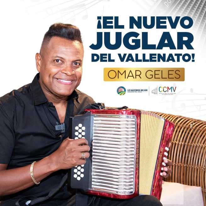 A Omar Geles le otorgarán la condecoración Honor al Mérito Cacique Upar Categoría Caballero
