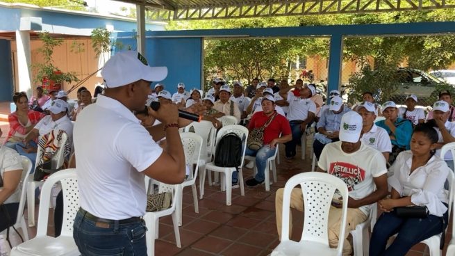 Presidentes de las JAC de Bosconia son capacitados para segunda convocatoria de La Gobernación del Cesar