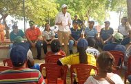 Autoridades acuerdan acciones para mitigarerosión costera en el barrio José Antonio Galán (Riohacha)