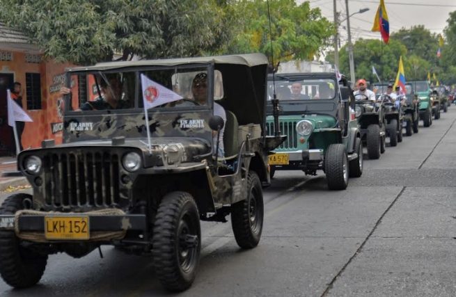 El desfile de Jeep Willys Parranderos se tomará a Valledupar este sábado