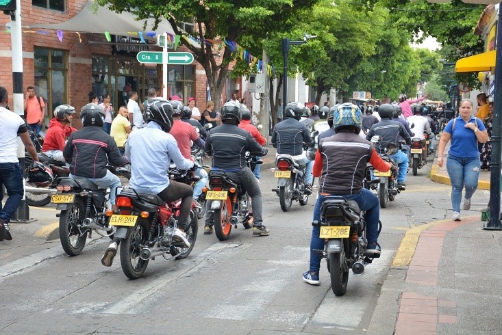 Entra a operar desde hoy, Decreto que prohíbe motos en la noche en Valledupar durante el Festival Vallenato