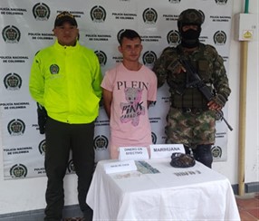 Cayó en San Alberto, hombre sindicado de tráfico, fabricación y porte de estupefacientes