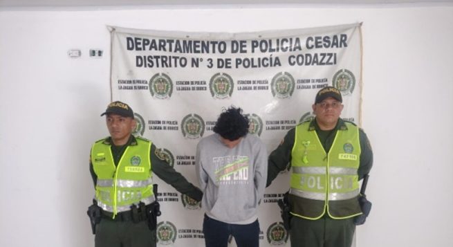 Cayó en La Jagua de Ibirico presunto homicida