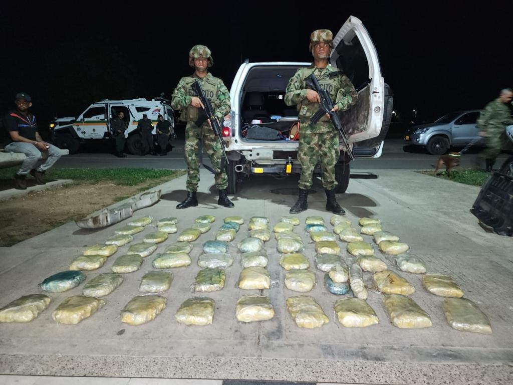 Capturado sujeto que transportaba clorhidrato de cocaína en vía del Cesar