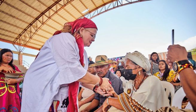 Vengo a tejer un puente entre el Gobierno nacional y el pueblo wayúu: directora Icbf