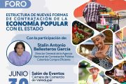 Cámara de Comercio de Valledupar realizará Foro sobre formas de contratación de la economía popular con el Estado