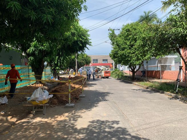 Intervenciones de la construcción del Alcantarillado Pluvial iniciaron en vías de Valledupar