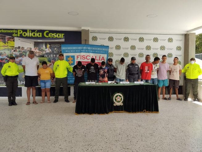 En Valledupar desmantelada banda delincuencial “Los menores de Villa del Rosario