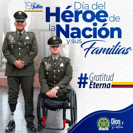 En Valledupar, Policía Nacional conmemora Día de los Héroes de la Nación