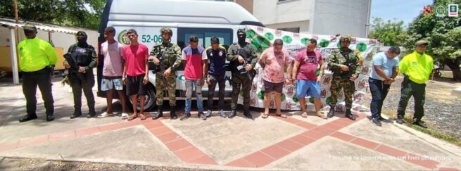 Asegurados siete presuntos integrantes de “Los Finqueros”, dedicados al hurto de ganado en La Guajira