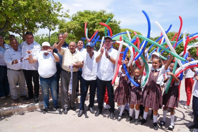 Gobierno del Cesar entregó en La Paz obra construida por JAC