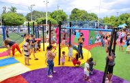 Al servicio el remodelado Parque Cinco de Enero de Valledupar