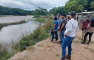 Funcionarios de Emdupar visitan la margen derecha del Río Guatapurí