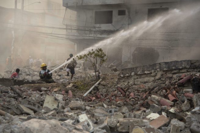 Al menos 12 muertos por una explosión en el sur de República Dominicana