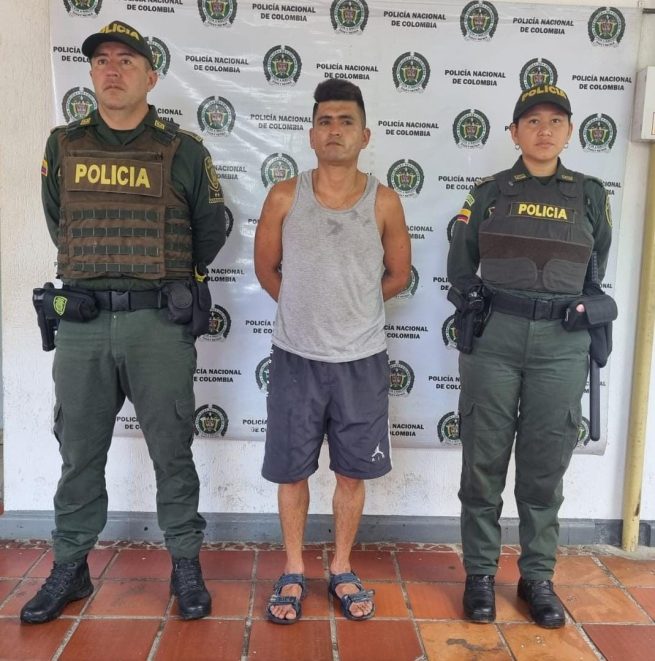 Por orden judicial capturada una persona en San Alberto por el delito de hurto calificado agravado