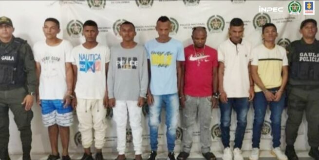 Judicializados 11 presuntos integrantes de “Los wawi”, señalados de tortura y extorsión en una estación de policía de Riohacha