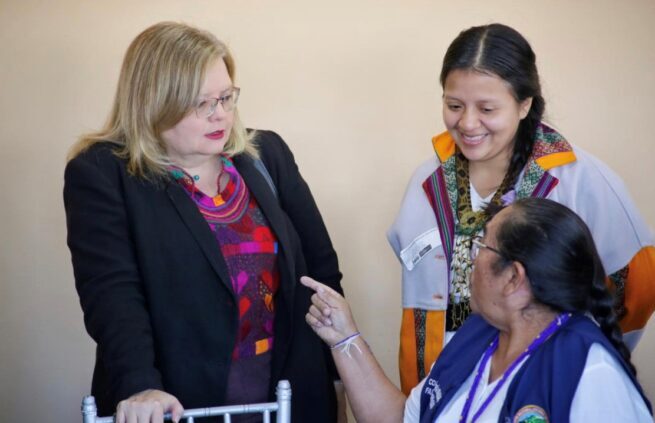 El diálogo con mujeres indígenas, el camino para garantizar sus derechos