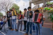 Gobierno del Cesar entregó instrumentos musicales en La Jagua de Ibirico