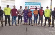 Asegurados ocho presuntos integrantes de “Los del Toro, dedicados a la extorsión en La Guajira