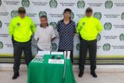 Cayeron alias Wilma y Dani, por porte de armas de fuego y porte de estupefacientes
