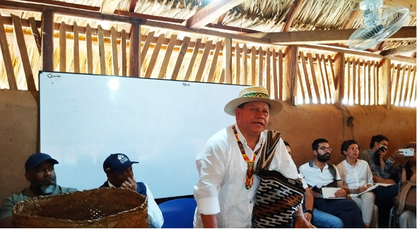 URT comprometida con la restitución y el saneamiento del territorio arhuaco en la Sierra Nevada