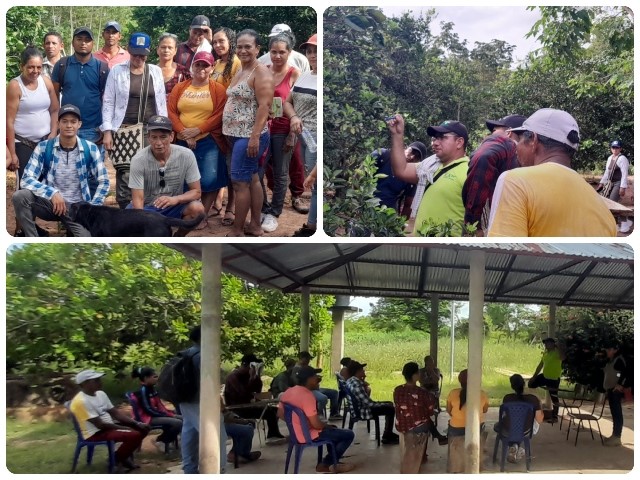 Campesinos de El Aluminio y Mandinguilla (Chimichagua), capacitados sobre enfermedad en los cítricos
