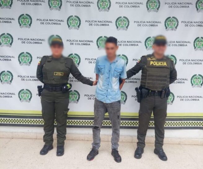 Capturan a sindicado de asesinar a una persona con un cuchillo