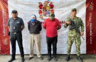 Capturados dos presuntos integrantes del Clan del Golfo en Cesar