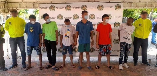 Por diferentes delitos, capturadas en Valledupar cinco personas en los últimos días