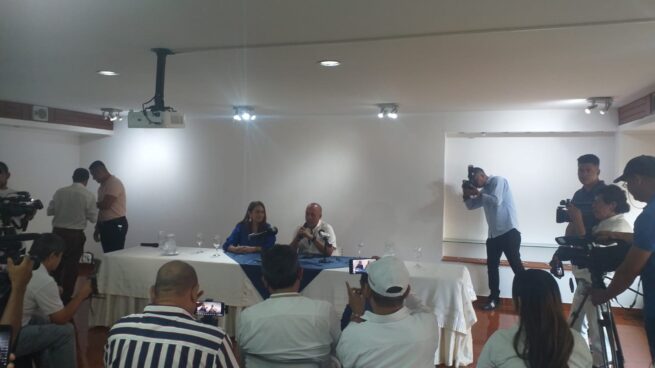 Nuevo alcalde de Valledupar, Ernesto Orozco, en su primer encuentro con la prensa, confirma agenda de trabajo