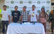 A la cárcel cinco presuntos integrantes de “Los Niquelados”, dedicados al hurto en Valledupar