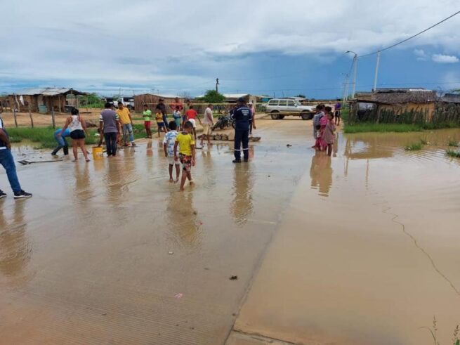 En La Guajira, el Icbf hace presencia durante la ola invernal