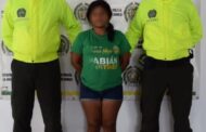 Capturada en La Jagua de Ibirico, alias Karina, señalada de ser de las AGC