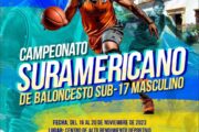 Valledupar será sede del Campeonato Sudamericano de Baloncesto Sub-17 con ocho países al tablero