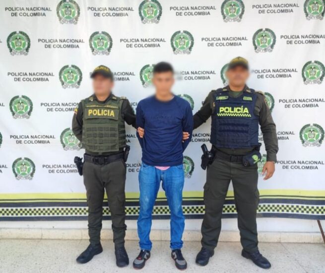 Capturado por orden judicial en Aguachica, sindicado de feminicidio