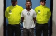 Lo capturaron en Valledupar por el delito de hurto calificado y agravado